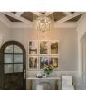 6 - Light Dimmable Crystal Chandelier