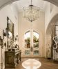 6 - Light Dimmable Crystal Chandelier